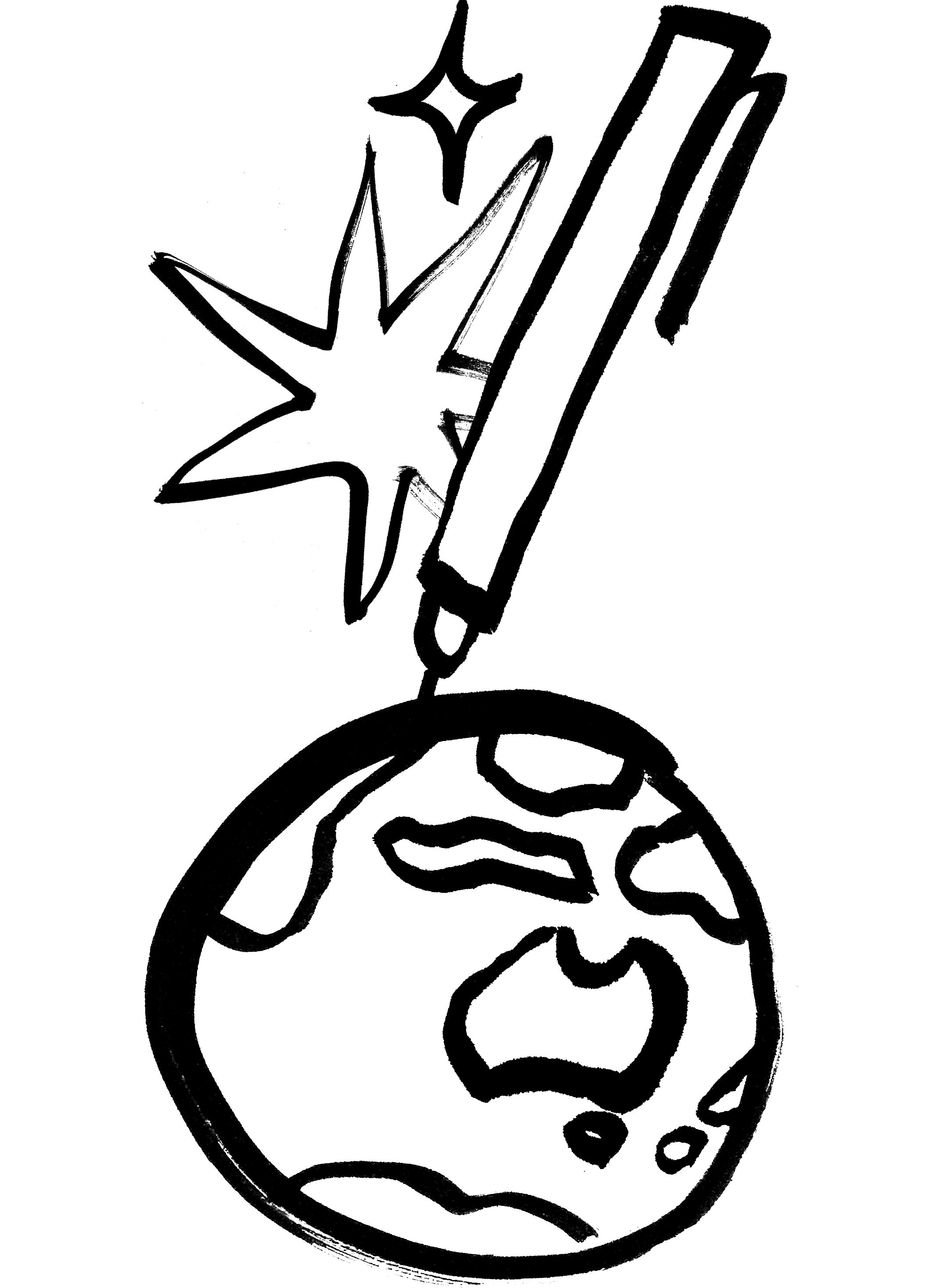 drawing the globe